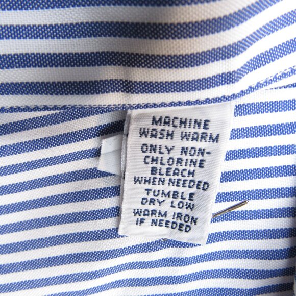 Ralph Lauren Shirt Long Sleeve Men's Size 16 1/2 34/35 Button Down Striped - Picture 8 of 8